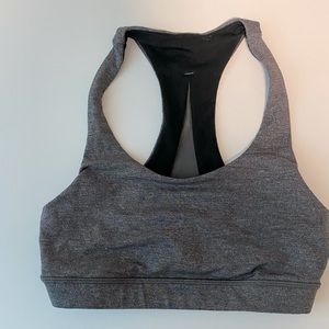 Lululemon grey sports bra